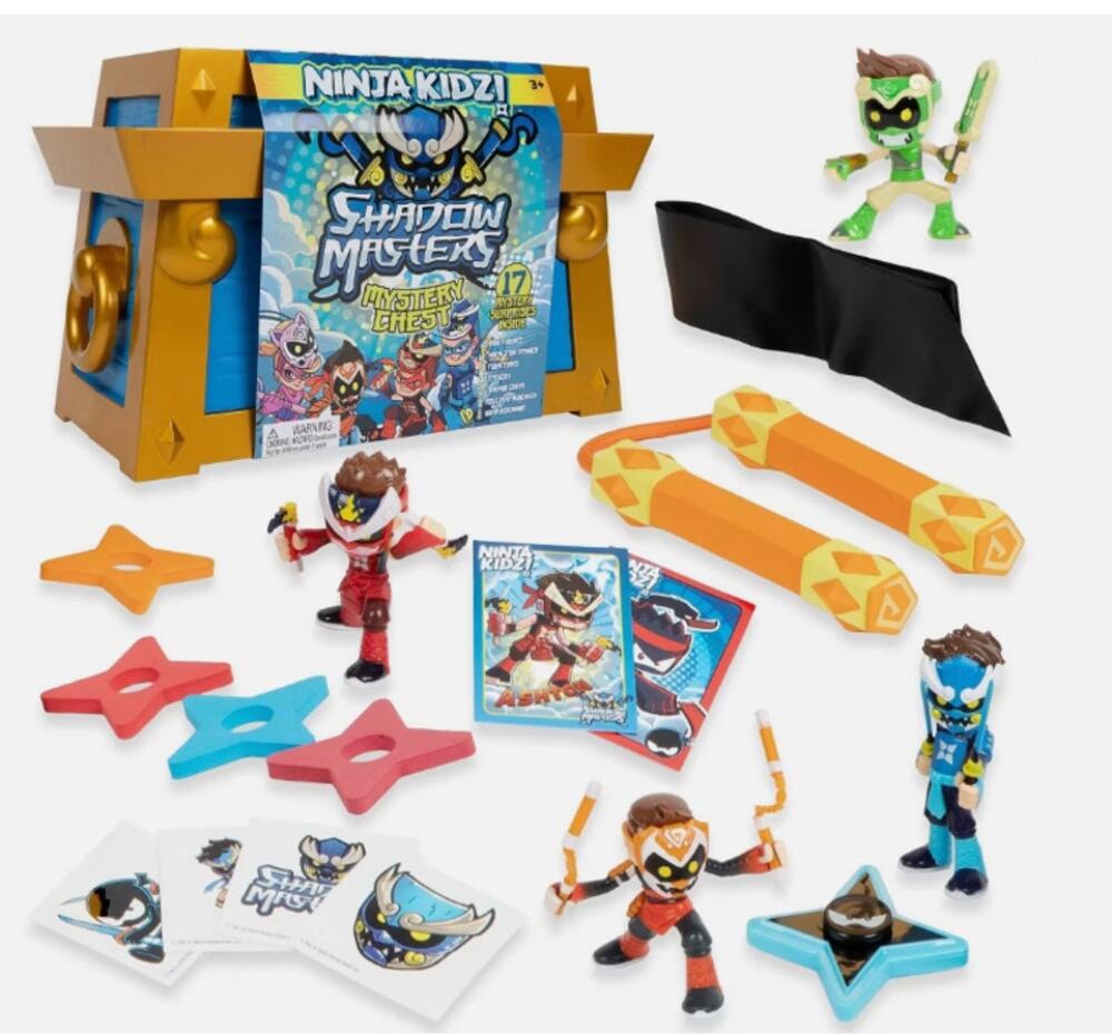 Ninja Kidz Mystery Warrior Pack Mini Figure NWT